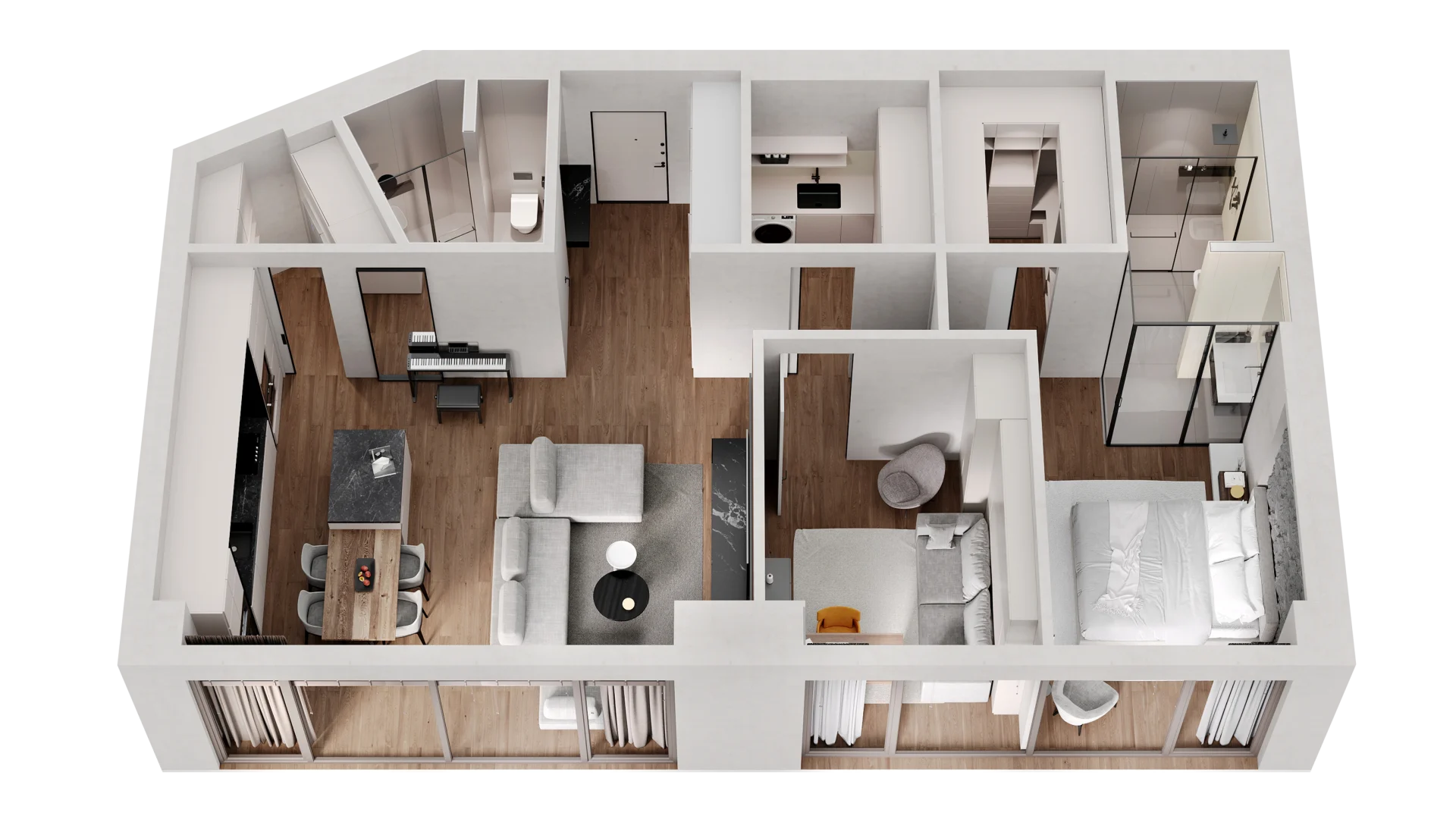 How To Make A 3D Floor Plan FORTES VISION