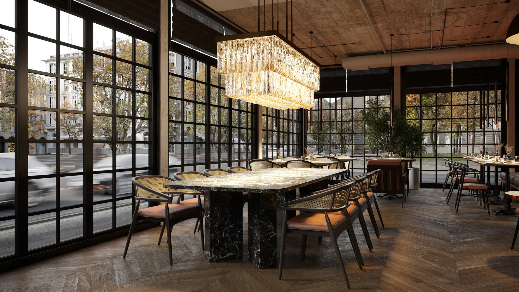 Restaurant Rendering Services